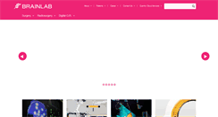 Desktop Screenshot of brainlab.com